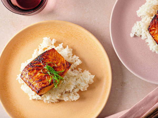 Sweet and Savory Glazed Salmon