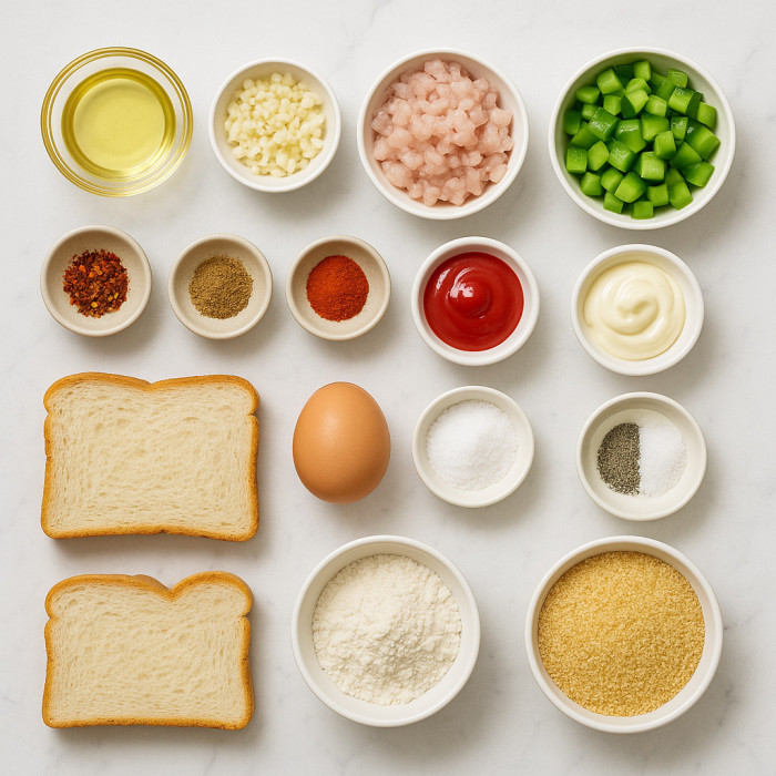 Fried Chicken Nuggets ingredients