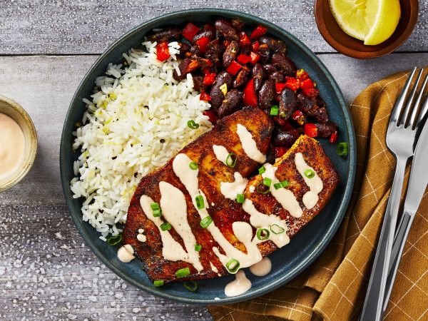 Cajun-Style Tilapia Paired with Southwestern Salsa