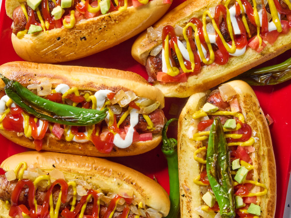 Ultimate Bacon-Cheese Dogs