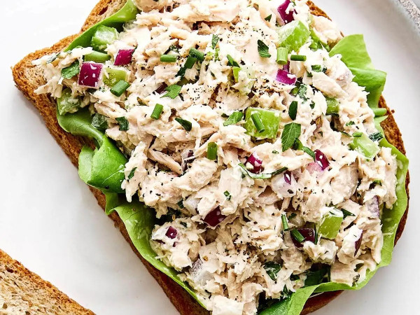 Tuna Salad Packed with Veggies
