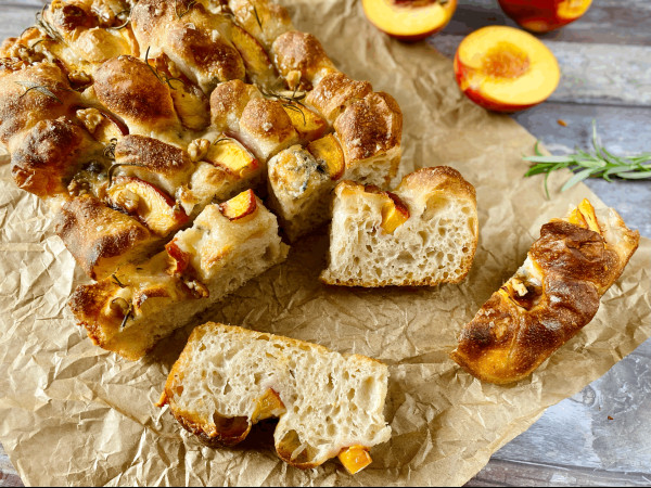 Apricot and Rosemary Artisan Bread