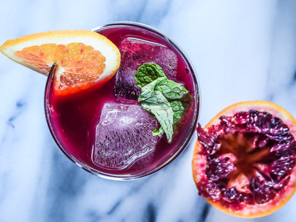 Blood Orange Campari Cocktail