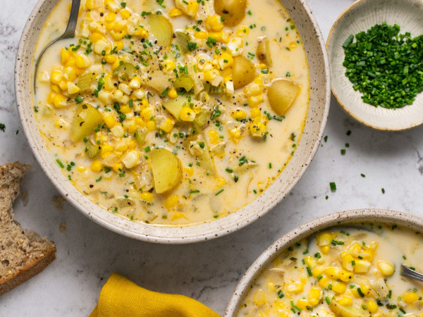 Instant Pot Corn Chowder Made Easy