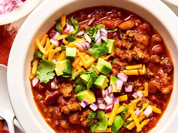 No-Fuss Beef Chili
