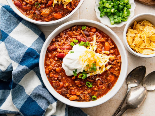 Slimmer Cowboy Turkey Chili