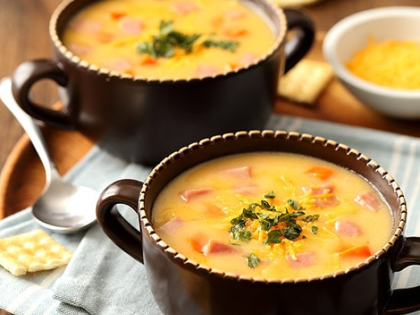 Ham and Cheese Soup Delight