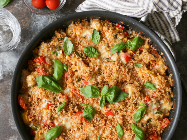 Vegetable-Loaded Quinoa Bake