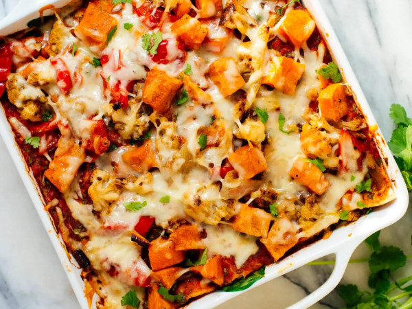 Mexican-Inspired Veggie Layer Bake