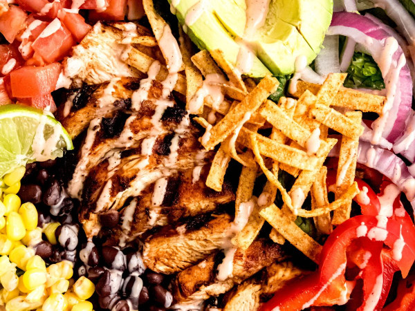 Southwest Salad with a Crunch