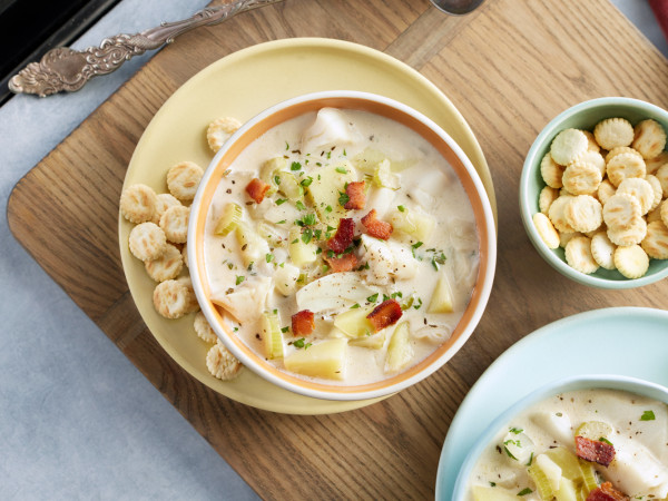 Delicious Fish Chowder Featuring Reynolds Wrap®