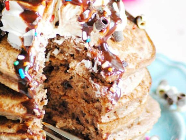 Pumpkin Cornmeal Pancakes