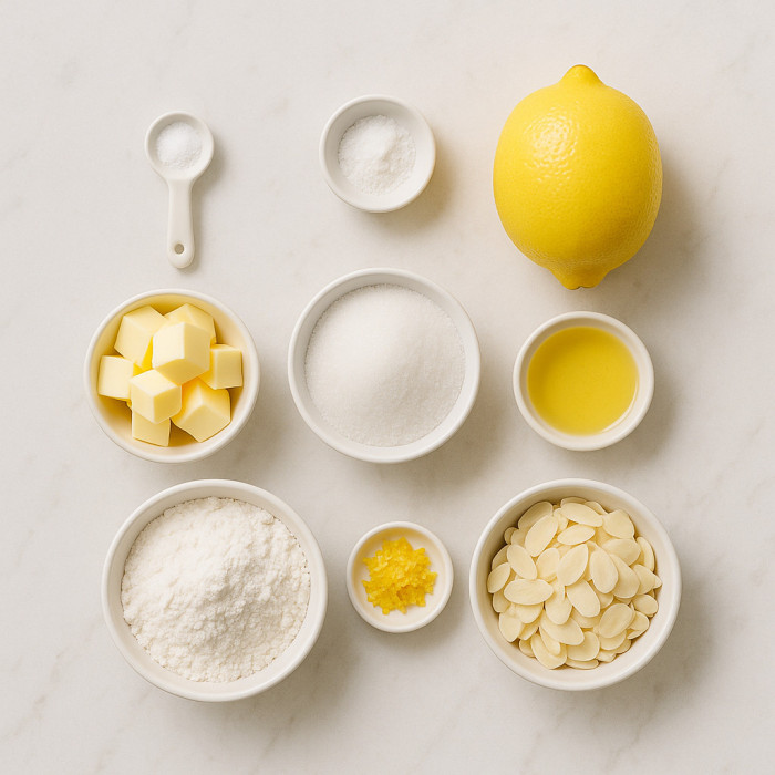 Refreshing Lemon Cake ingredients