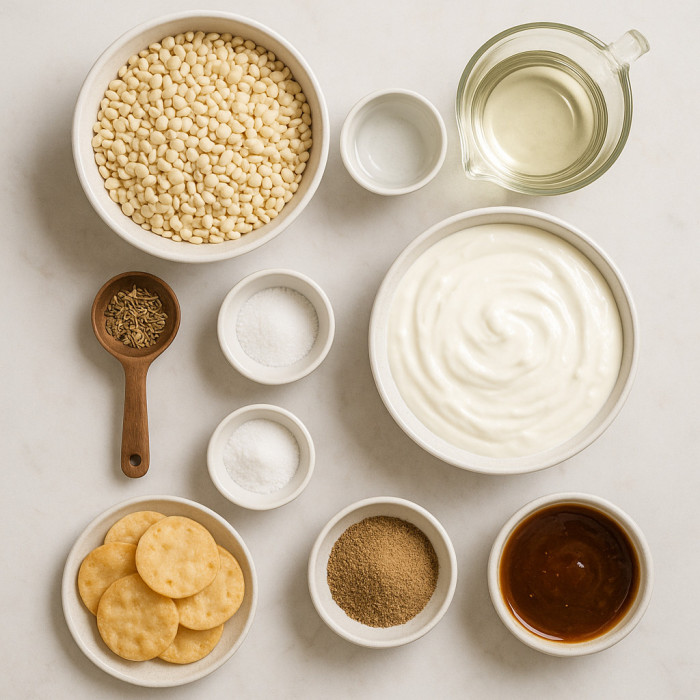 Chilled yogurt balls ingredients