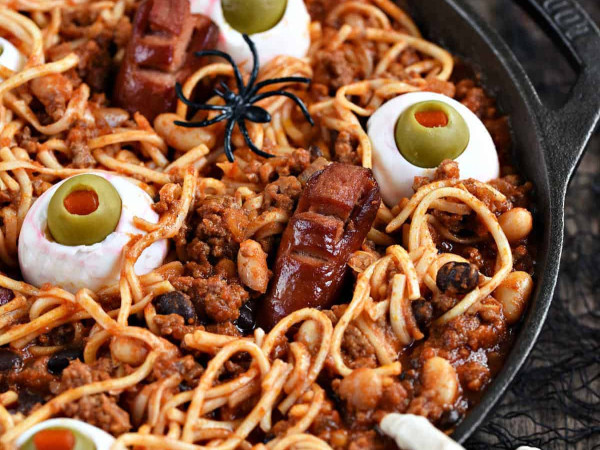 Eerie Halloween Chili Delight