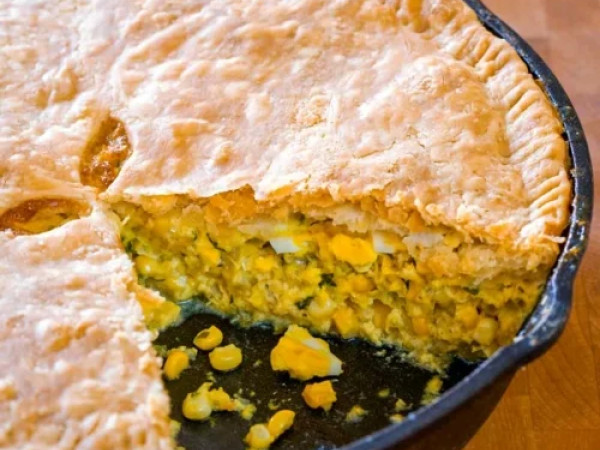 Traditional Argentine Corn Pie