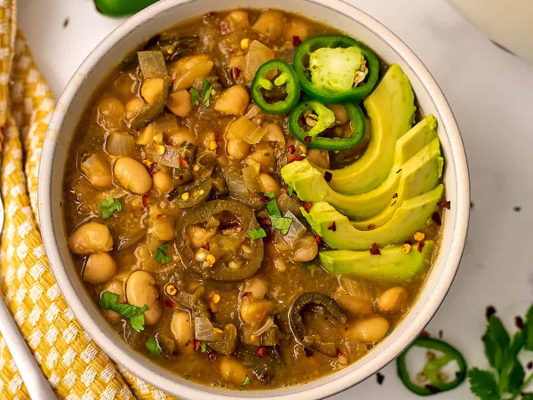 Meatless Green Chile Stew
