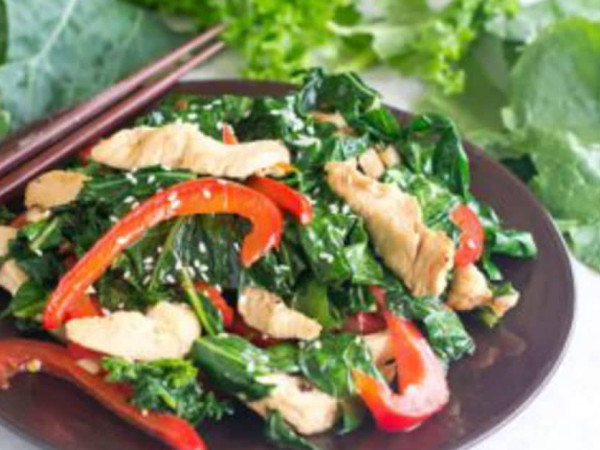 Asian-Style Stir-Fried Collard Greens