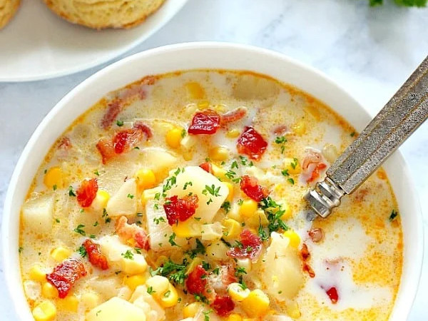 Instant Pot® Creamy Corn Soup