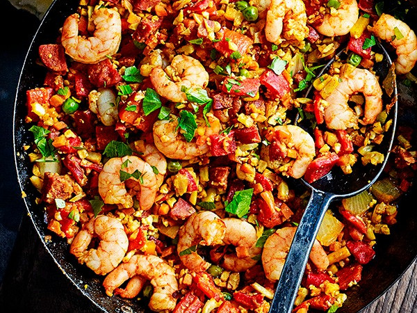 Spanish-Style Cauliflower Rice