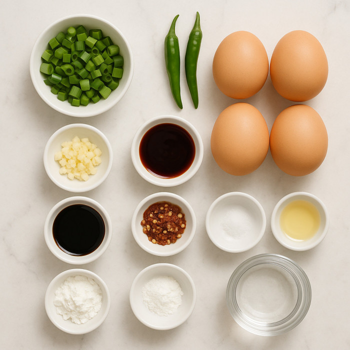 Egg Hors d'Oeuvre ingredients