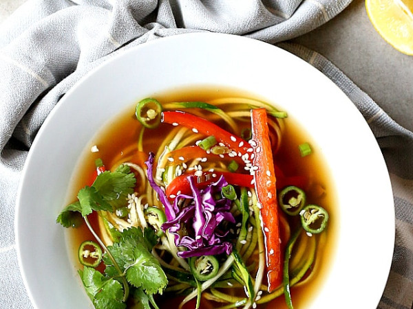 Janey's Noodle Soup with Vegetables