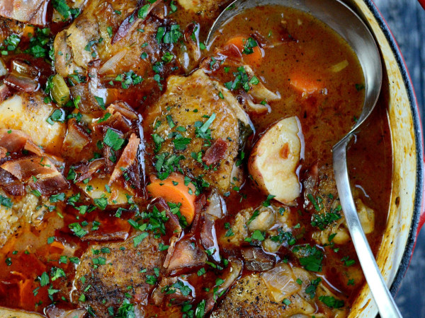 Slow-Braised Chicken Stew