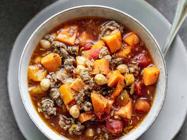 Hearty Squash and Vegetable Soup