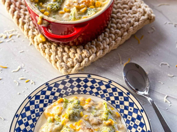 Gratin-Style Broccoli Soup