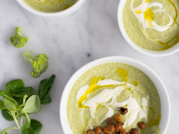 Creamy Broccoli and Quinoa Soup
