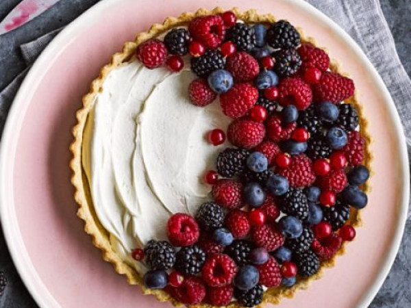 Wholesome Fall Fruit Tart