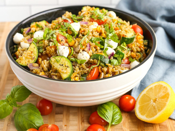 Savory Tomato Freekeh Dish