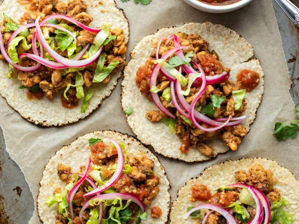 Tacos Stuffed with Tempeh