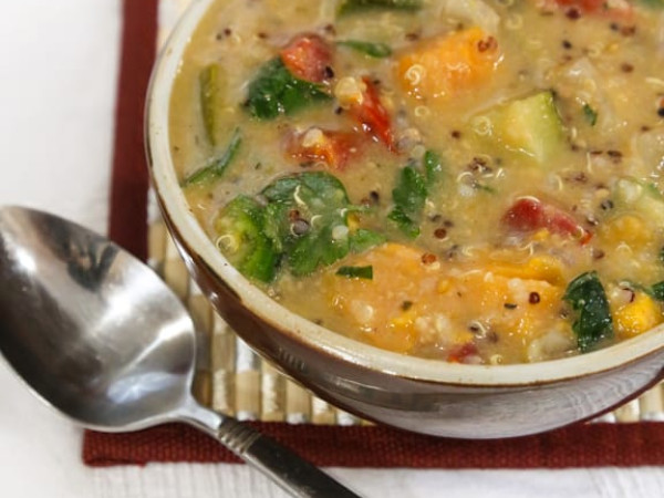 African-Inspired Quinoa Soup
