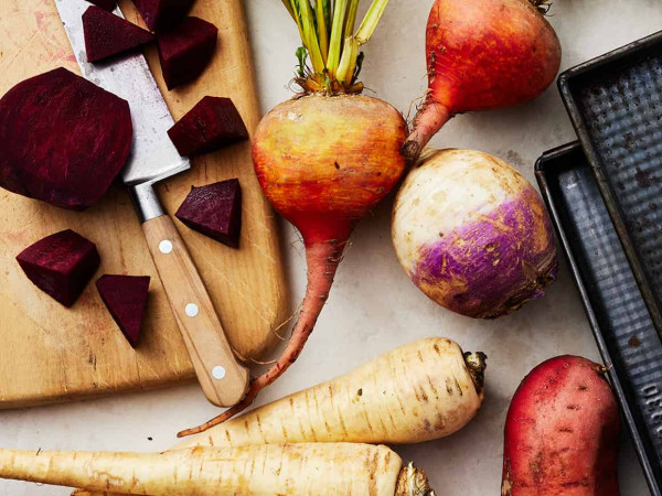 Fall-Inspired Roasted Root Veggies