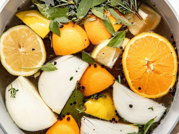 Flavorful Turkey Brine with Fruits