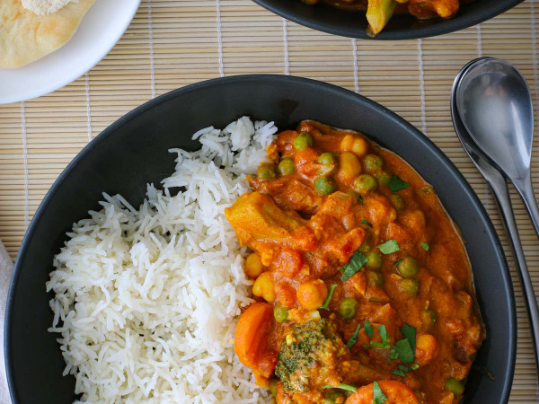 Savory Veggie Curry Dish