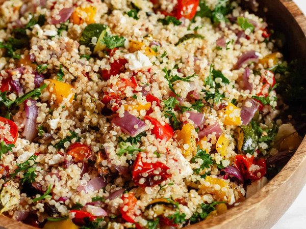 Medley of Vegetables with Quinoa