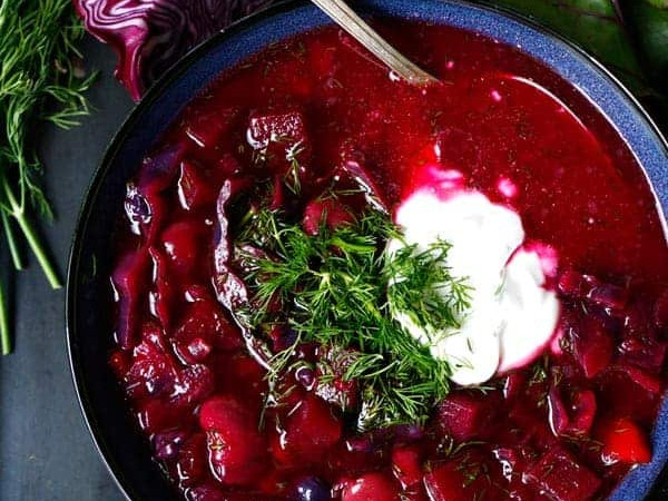 Meatless Borscht