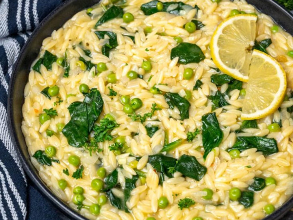 Zesty Lime Orzo for Vegetarians