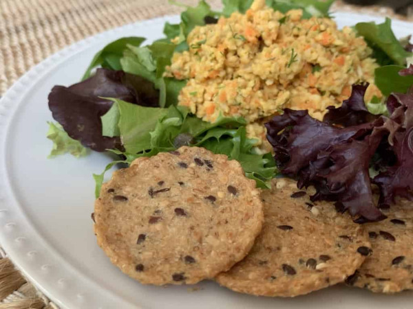 Plant-Based Tuna Salad Using Tempeh