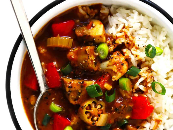 Fire-Roasted Vegetable Gumbo