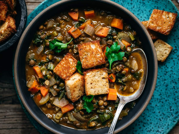 Nutty Lentil and Vegetable Stew