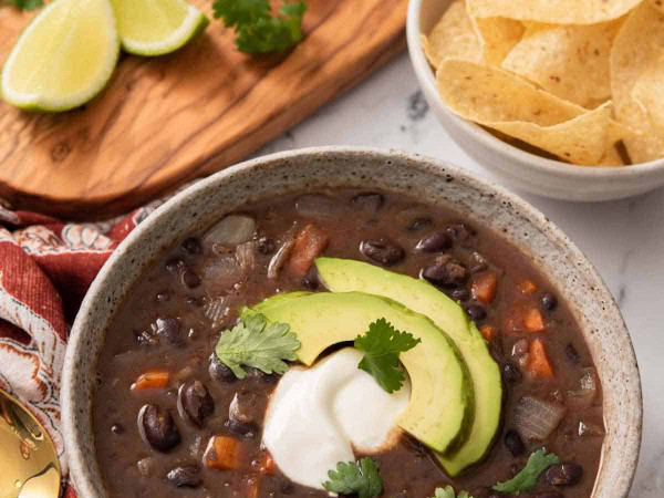 Tropical Calypso Black Bean Soup