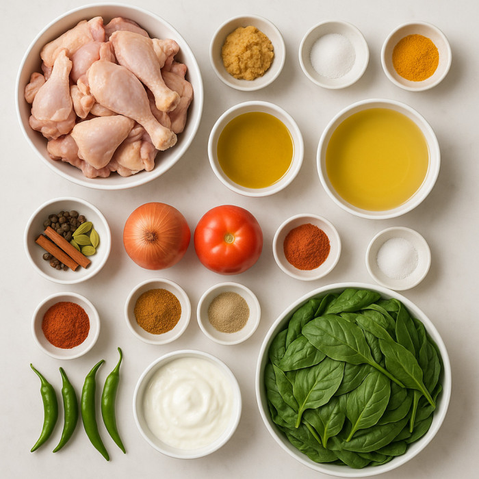 Creamy Chicken and Spinach Delight ingredients