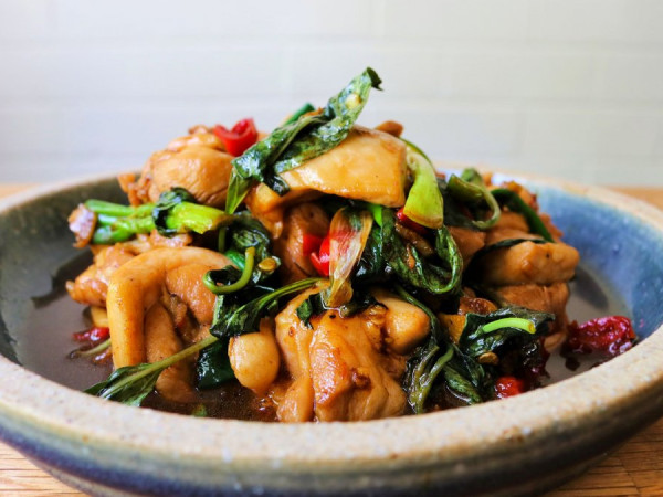 Hot Thai Basil Chicken Recipe