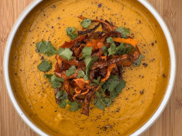 Savory Carrot and Coriander Soup