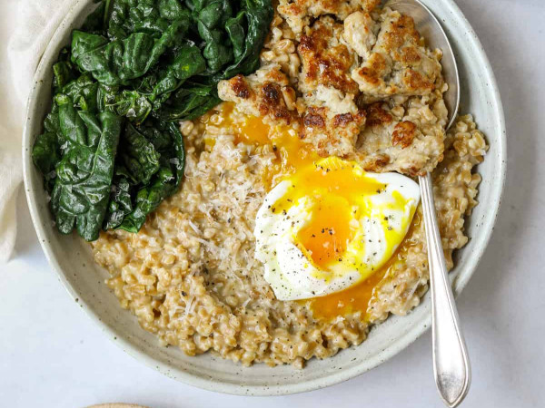 Farro Porridge with Coconut Flavor