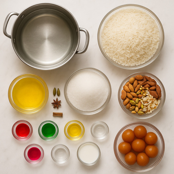 Elegant Sweet Rice and Meat Recipe ingredients