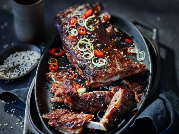 Chinese-Inspired Barbecue Pork Ribs